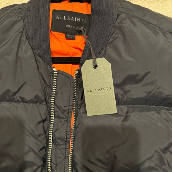 ALL SAINTS Bomber Flight Jacket - Picture 7 of 9